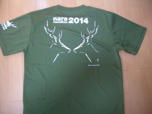 奈良マラソン2014Tシャツ
